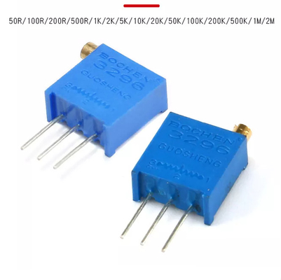 Ohm ROHS 3296W-10R des Trimmer-1k der Potenziometer-102 des Trimmer-1k