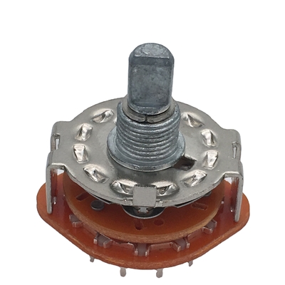 Positionen des SR25C-Inverter-Drehschalter-12 TAUCHEN Drehband-Schalter Oven Rotary Switch ein