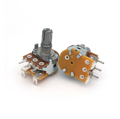 Potenziometer 6 250v A10k hoher gegenwärtiger industrieller Gebrauch Pin 16mm