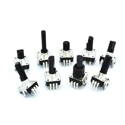 Qualität  Peaker Audio Ec12 Rotary Encoder With Push Button 10ohm Threaded Bushing usine