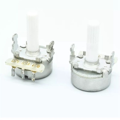 Spät 16mm Plastikdrehpotentiometer wellen-Lötmittel-Ansatz Pin B100k