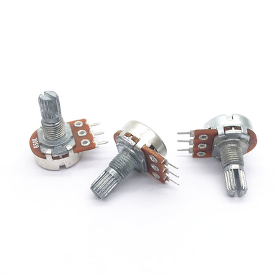 WH148 Drehpotentiometer Long Life Volume Control Linear B50K B10K Potentiometer Carbon Film Potentiometer für Audio