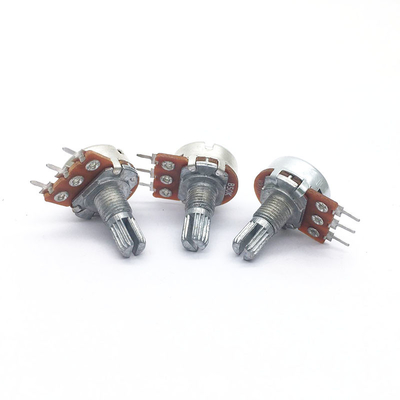 WH148 Drehpotentiometer Long Life Volume Control Linear B50K B10K Potentiometer Carbon Film Potentiometer für Audio