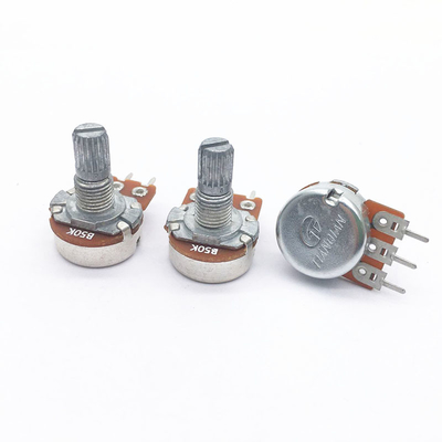 WH148 Drehpotentiometer Long Life Volume Control Linear B50K B10K Potentiometer Carbon Film Potentiometer für Audio