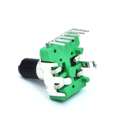 R1116G 11-Millimeter-Doppelgruppen-Metallwellen-Kohlenstoff-Film-Drehpotentiometer B10k 50K 100K