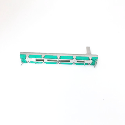 C6044G Dual-Potentiometer Kohlefilm-Schiebepotentiometer 60 mm Federweg 5K 10K Lineares Stereo-Potentiometer