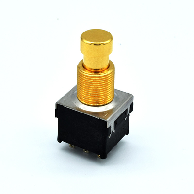 Hersteller-Of Soft Clicks 3PDT Pin Effect Foot Switch Push-Knopf-Schalter des Gitarren-Effekt-Pedal-Fuß-Schalter-9