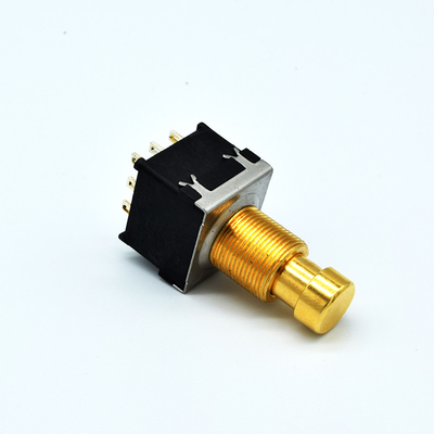 Hersteller-Of Soft Clicks 3PDT Pin Effect Foot Switch Push-Knopf-Schalter des Gitarren-Effekt-Pedal-Fuß-Schalter-9