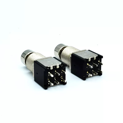 9 Pin 3pdt stampfen Schalter 500V für E-Gitarre