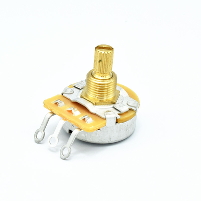 Weißer Potenziometer der E-Gitarren-10000ohm der Topf-0.125w B100k