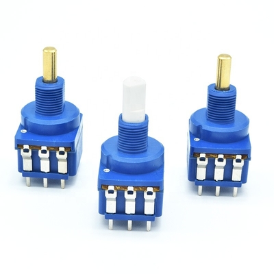 hohes gegenwärtiges des Potenziometer-0.2W Geschwindigkeits-Regulieren Licht-des Dimmer-17mm