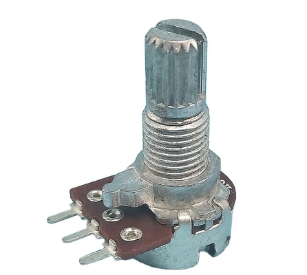 12mm A10k Potenziometer 3 verjüngungs-Topf-Verstärker Pin 500k Audio