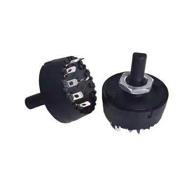 Weisen-Drehschalter-Fan des juicer-29mm ununterbrochener Drehdes schalter-6A 1 Pole 12