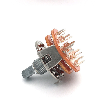 Multi-Loop ununterbrochene Drehschalter-Sprecher 2p4t Mini Rotary 500ohm