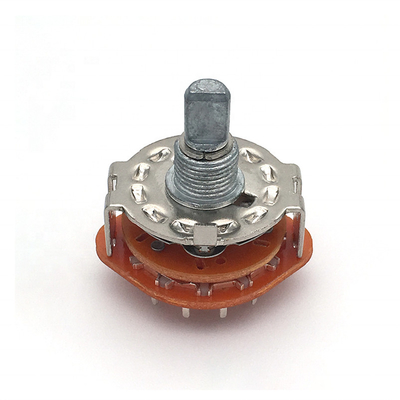 Multi-Loop ununterbrochene Drehschalter-Sprecher 2p4t Mini Rotary 500ohm