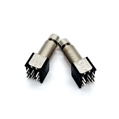 CER 17.1mm Fuß-Pedal-Gitarre 125V Wechselstrom 6A 9 Pin Footswitch