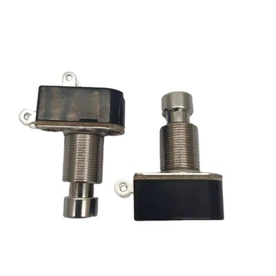Druckknopf-Fuß-Schalter des Durchmesser-13mm Spdt 1p2t