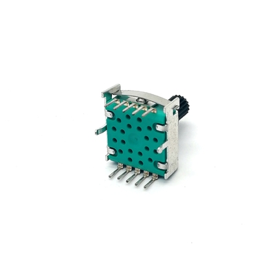17mm einzelner Pole Klotz-Potenziometer des Dreiergruppen-Wurfs-Drehschalter-0.3A 100k