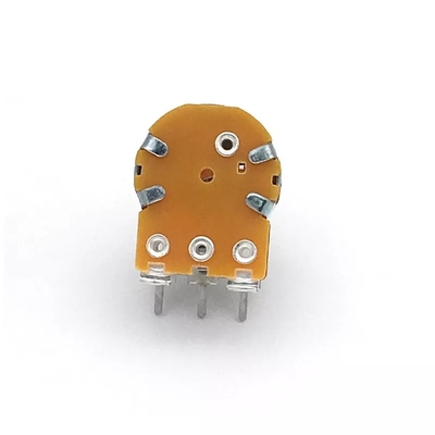 5k Potentiometer mit Schalter 15mm Dual Gang Audio Taper