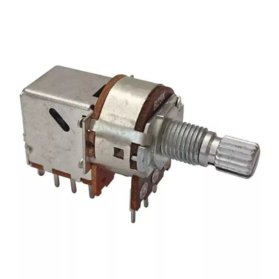 Widerstand-Topf DPDT des PWB-Griff-10k Drehvariabler potentiometer-0.2W