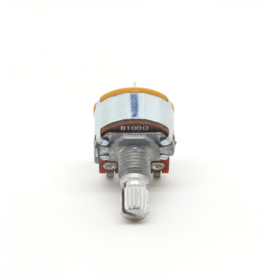 Potenziometer-Doppel-ununterbrochener Drehschalter 0.5A 25ohm B100k