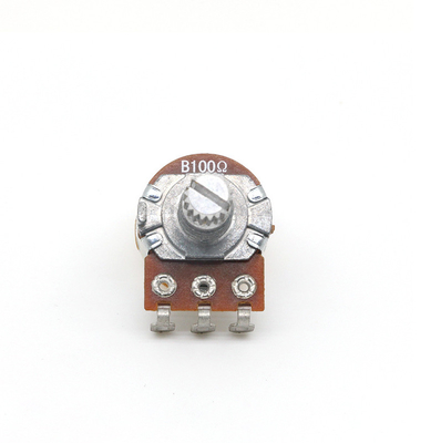 Potenziometer-Doppel-ununterbrochener Drehschalter 0.5A 25ohm B100k