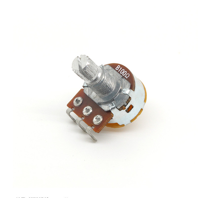 Potenziometer-Doppel-ununterbrochener Drehschalter 0.5A 25ohm B100k