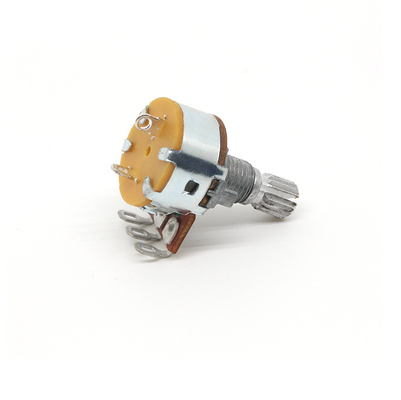 Potenziometer-Doppel-ununterbrochener Drehschalter 0.5A 25ohm B100k