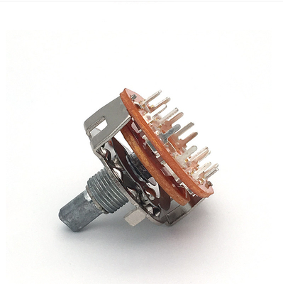Position des DC500V-ununterbrochene Drehschalter-100ohm 4 Pole Auswahlschalter-2