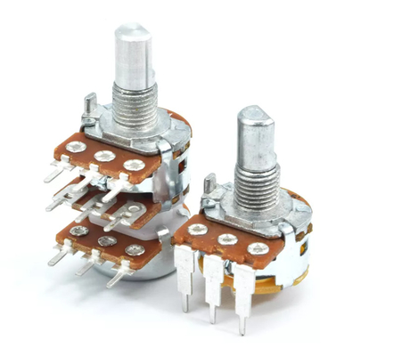 Doppel-Potenziometer 6 250v A10k Pin 16mm