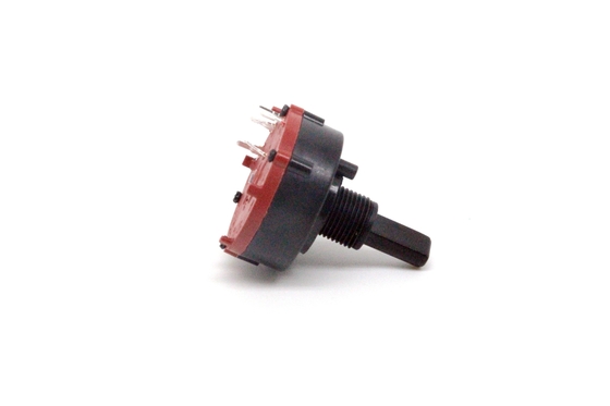 Ununterbrochene Drehschalter 12 PC Pin 1P2T Steuerung Gebläse-Drehzahl Pin 26mm