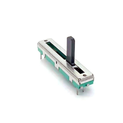 5k~2M 15mm Dia Fader 6 Pin Mixing Desk Fader Plastic