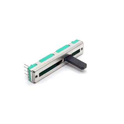 5k~2M 15mm Dia Fader 6 Pin Mixing Desk Fader Plastic