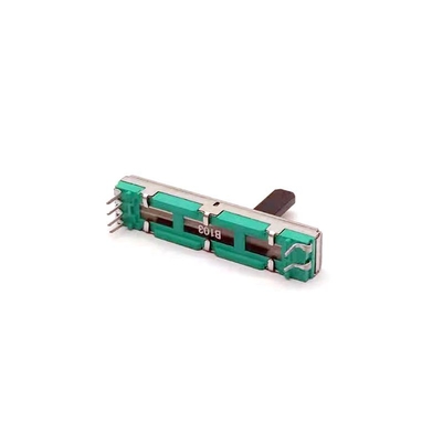 5k~2M 15mm Dia Fader 6 Pin Mixing Desk Fader Plastic