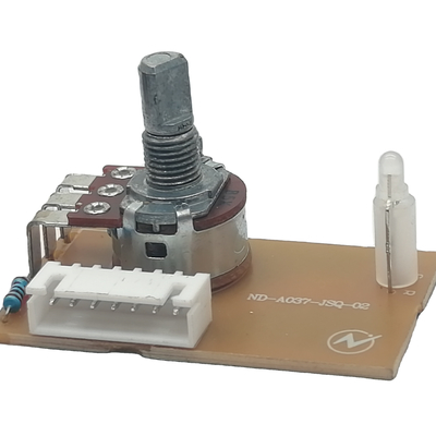 16mm Dreheinzelner Pole 3 Positions-Drehschalter-Topf schalter-5000ohm