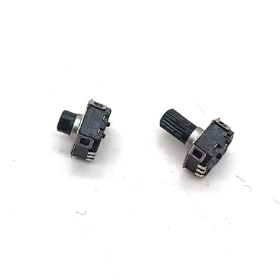 SCHALTER-Druckknopf des Doppelt-EC6 Drehdes drehgeber-6mm Zuwachs
