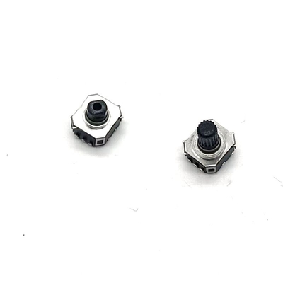 SCHALTER-Druckknopf des Doppelt-EC6 Drehdes drehgeber-6mm Zuwachs