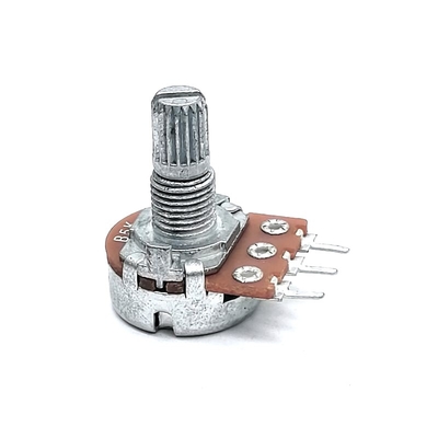 16mm Dreheinzelner Drehungs-Potenziometer potentiometer-2ohm zum Lautstärkeregler